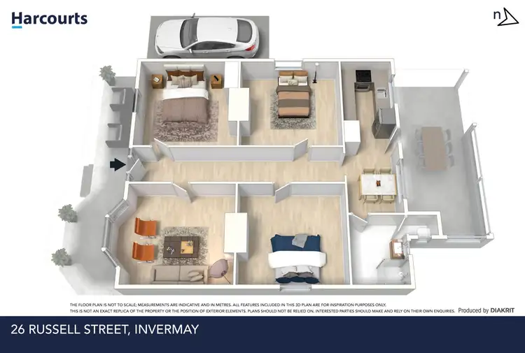 Floorplan of Homely house listing, 26 Russell Street, Invermay TAS 7248