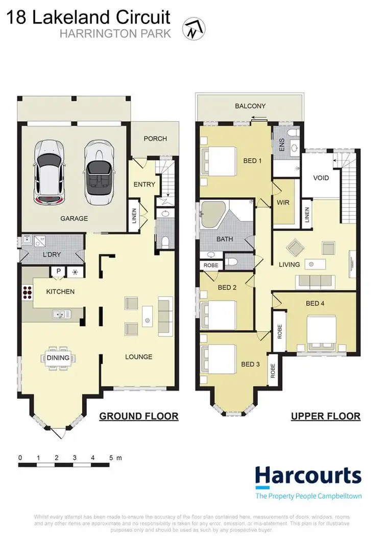 Floorplan of Homely house listing, 18 Lakeland Circuit, Harrington Park NSW 2567