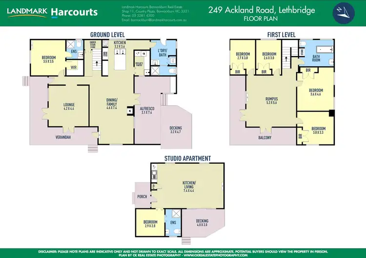 Floorplan of Homely house listing, 249 Ackland Road, Lethbridge VIC 3332