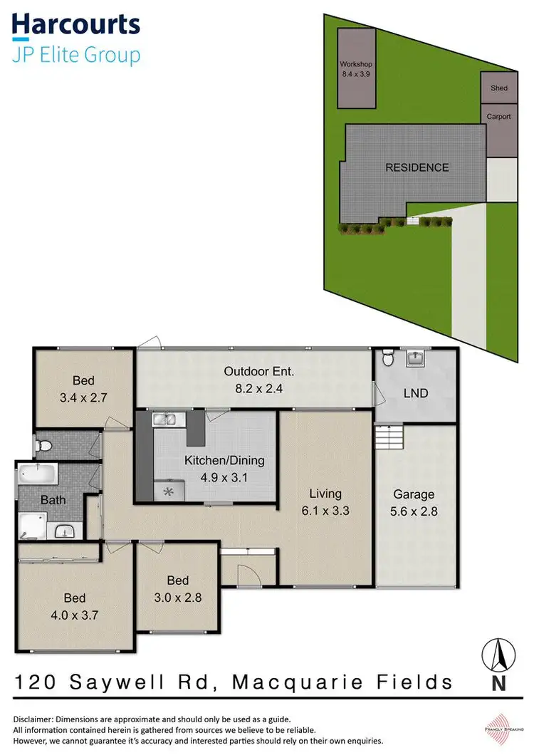 Floorplan of Homely house listing, 120 Saywell Road, Macquarie Fields NSW 2564