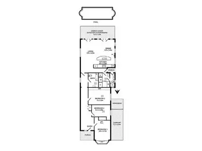 Floorplan of Homely house listing, 586 Anzac Highway, Glenelg East SA