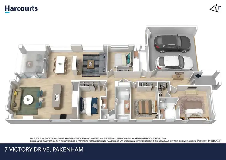 Floorplan of Homely house listing, 7 Victory Drive, Pakenham VIC 3810