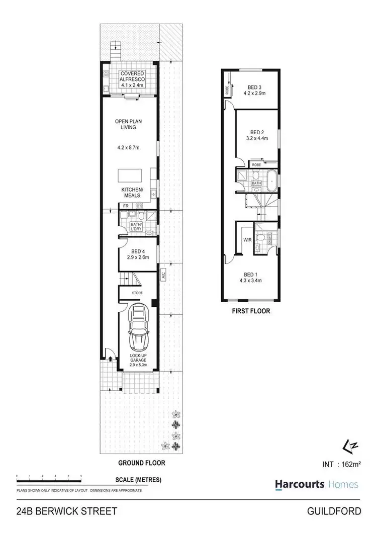 Floorplan of Homely semi-detached listing, 24A Berwick Street, Guildford NSW 2161