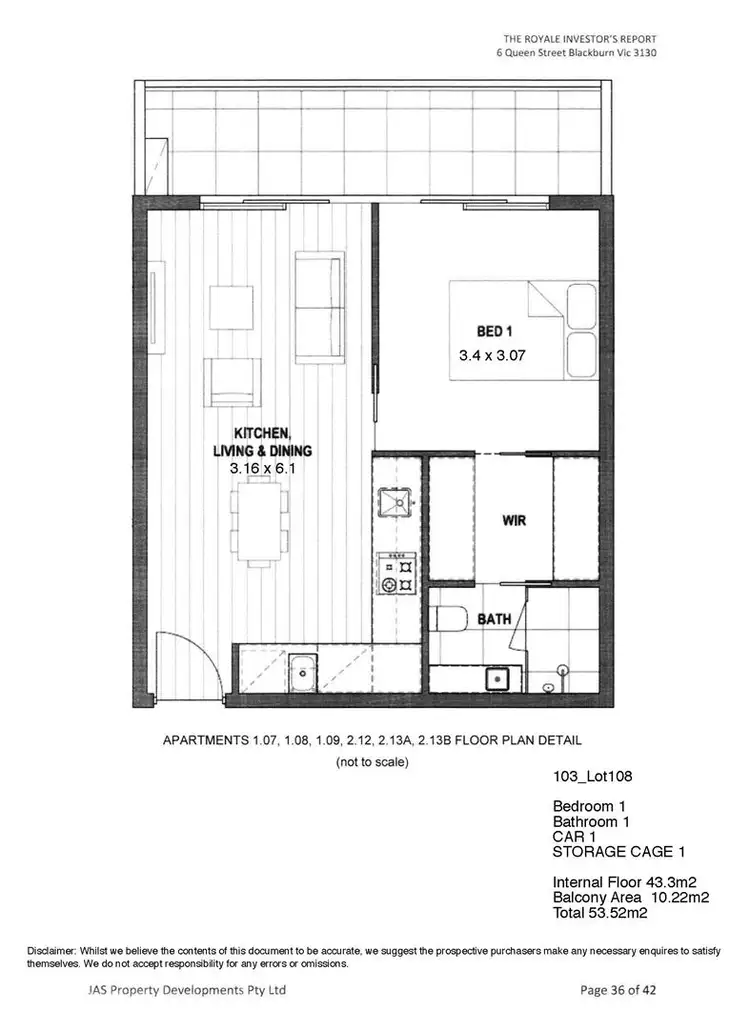 Floorplan of Homely apartment listing, Address available on request