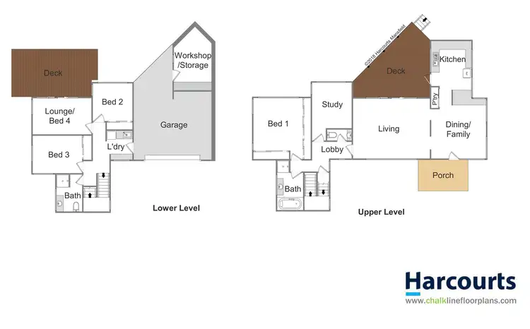 Floorplan of Homely house listing, 6 Lightwood Court, Merrijig VIC 3723