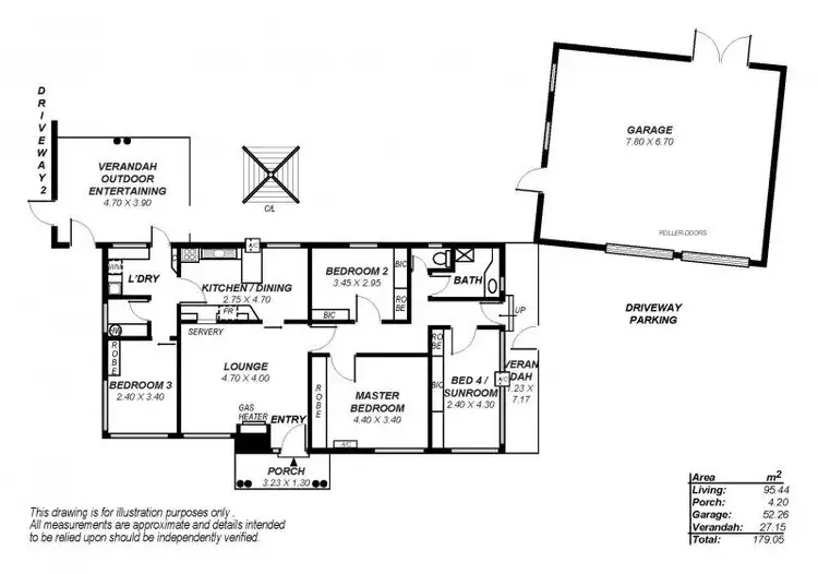 Floorplan of Homely house listing, 44 Magdalene Terrace, Pasadena SA 5042