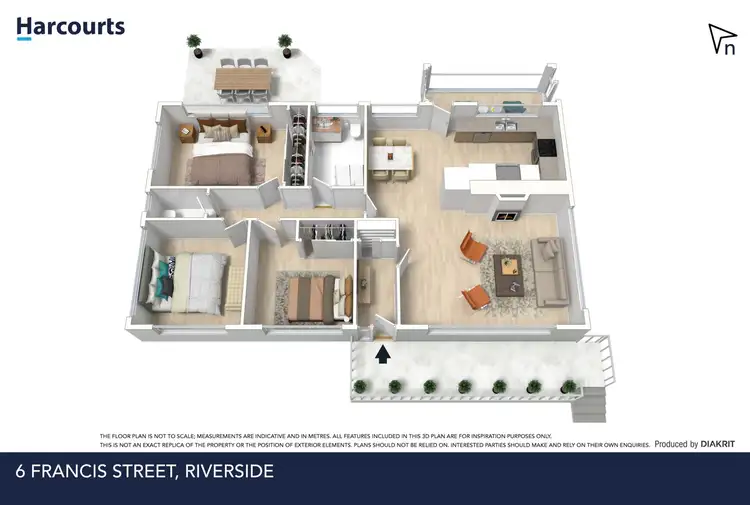 Floorplan of Homely house listing, 6 Francis Street, Riverside TAS 7250