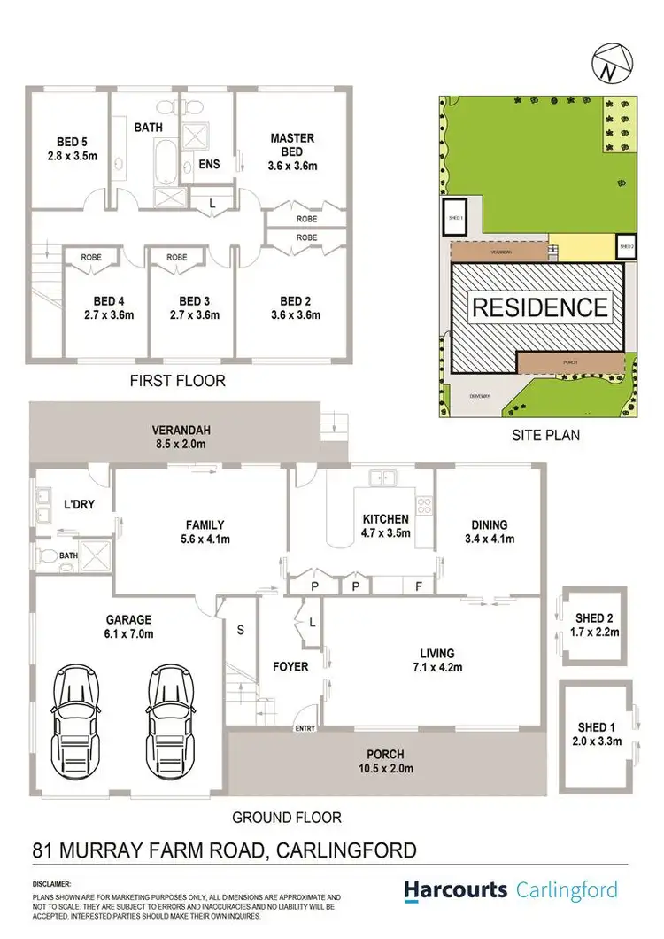 Floorplan of Homely house listing, 81 Murray Farm Road, Carlingford NSW 2118