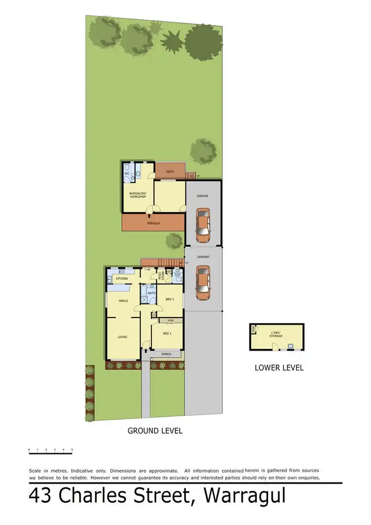 Floorplan of Homely house listing, 43 Charles Street, Warragul VIC 3820