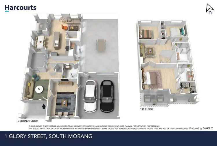 Floorplan of Homely house listing, 1 Glory Street, South Morang VIC 3752