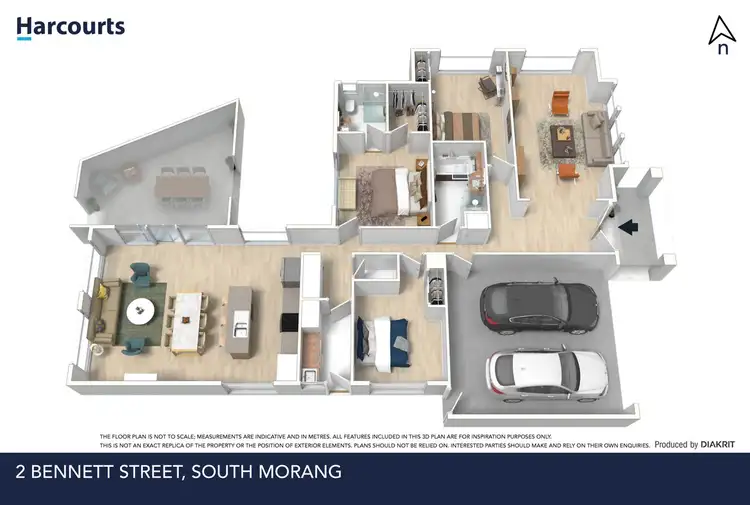 Floorplan of Homely house listing, 2 Bennett Street, South Morang VIC 3752