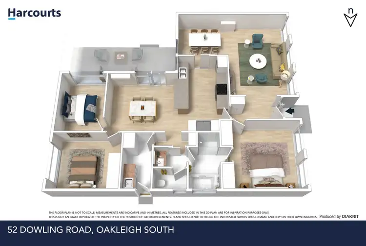 Floorplan of Homely house listing, 52 Dowling Road, Oakleigh South VIC 3167
