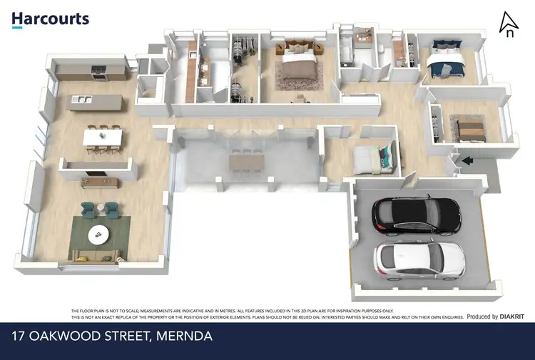 Floorplan of Homely house listing, 17 Oakwood Street, Mernda VIC 3754