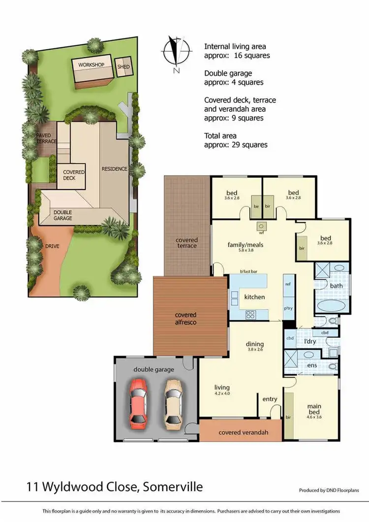 Floorplan of Homely house listing, 11 Wyldwood Close, Somerville VIC 3912