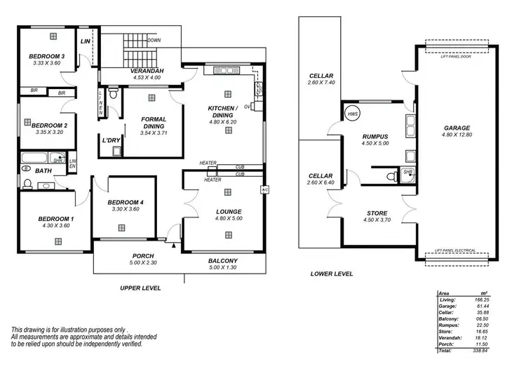 Floorplan of Homely house listing, 1A Briant Road, Magill SA 5072