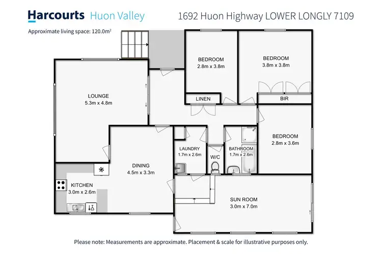 Floorplan of Homely house listing, 1692 Huon Highway, Lower Longley TAS 7109
