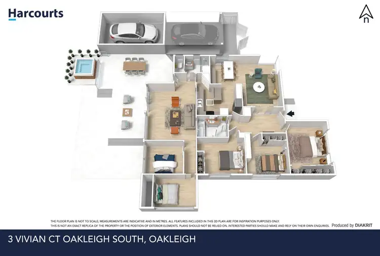 Floorplan of Homely house listing, 3 Vivian Court, Oakleigh South VIC 3167