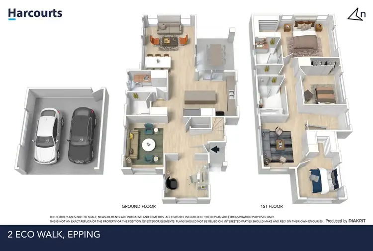 Floorplan of Homely house listing, 2 Eco Walk, Epping VIC 3076