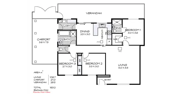 Floorplan of Homely house listing, 7 Marlborough Avenue, Victor Harbor SA 5211