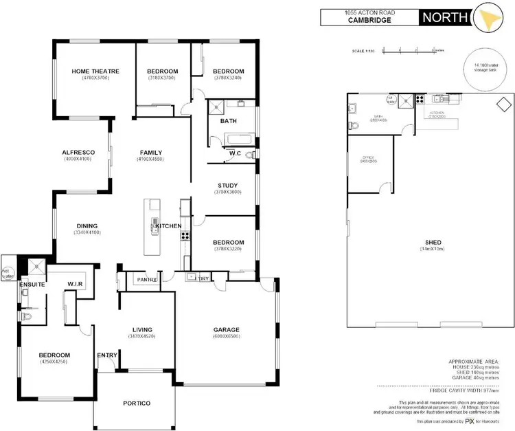 Floorplan of Homely house listing, 1055 Acton Road, Cambridge TAS 7170