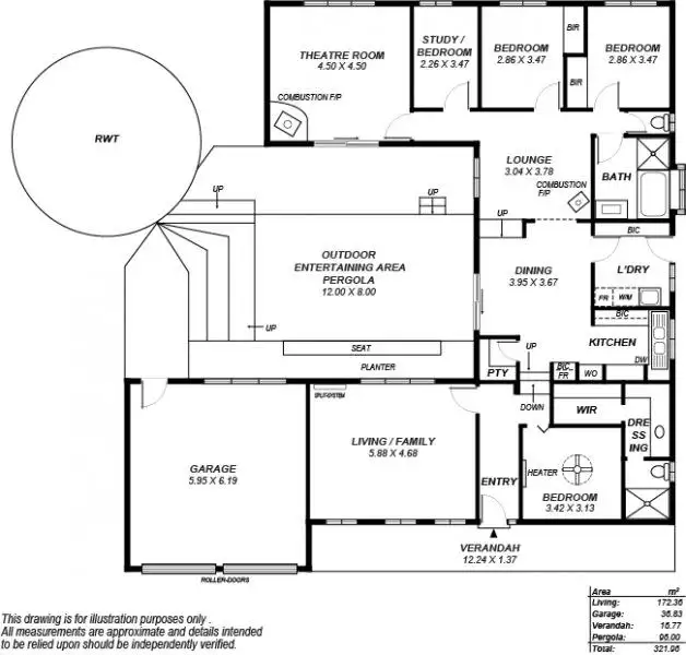 Floorplan of Homely house listing, 162 Yarrabee Road, Greenhill SA 5140