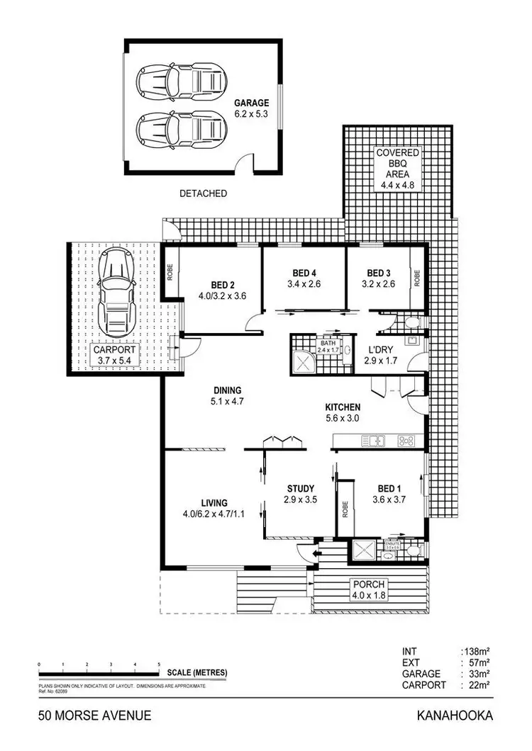 Floorplan of Homely house listing, 50 Morse Avenue, Kanahooka NSW 2530