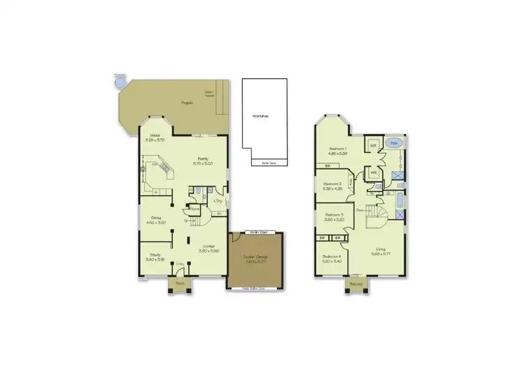 Floorplan of Homely house listing, 8A Trinity Way, Oakden SA 5086