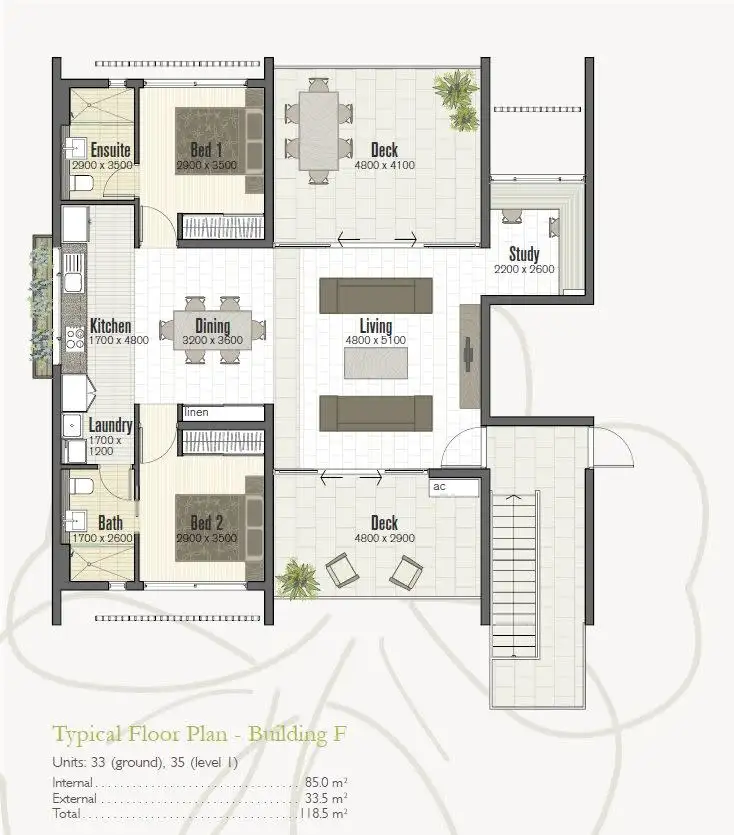 Floorplan of Homely unit listing, 33/91 Beckett Road, Mcdowall QLD 4053
