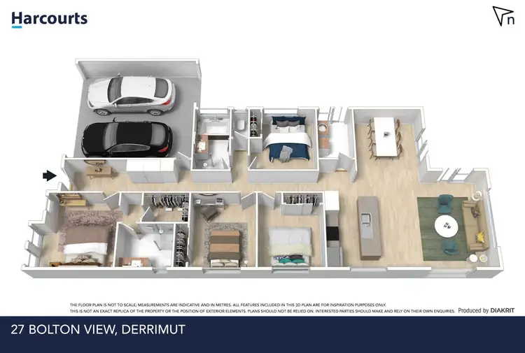 Floorplan of Homely house listing, 27 Bolton View, Derrimut VIC 3030
