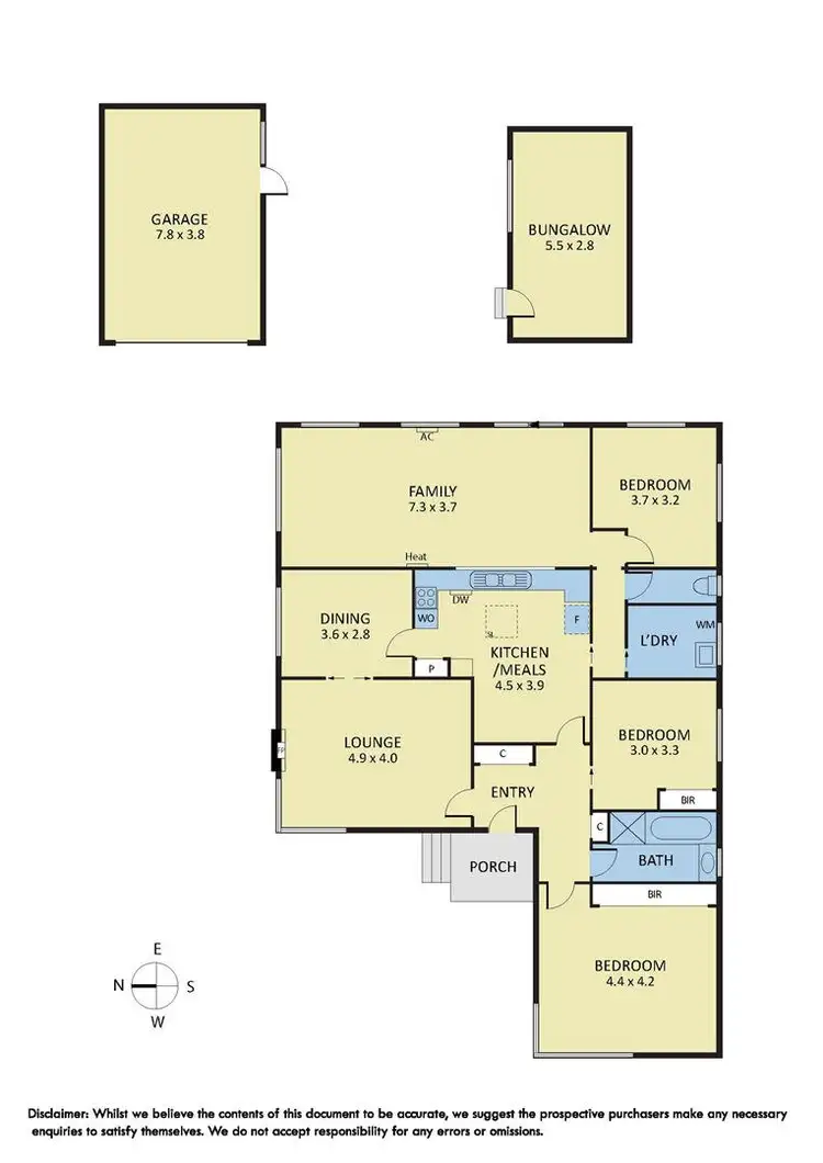 Floorplan of Homely house listing, 116 Station Street, Burwood VIC 3125