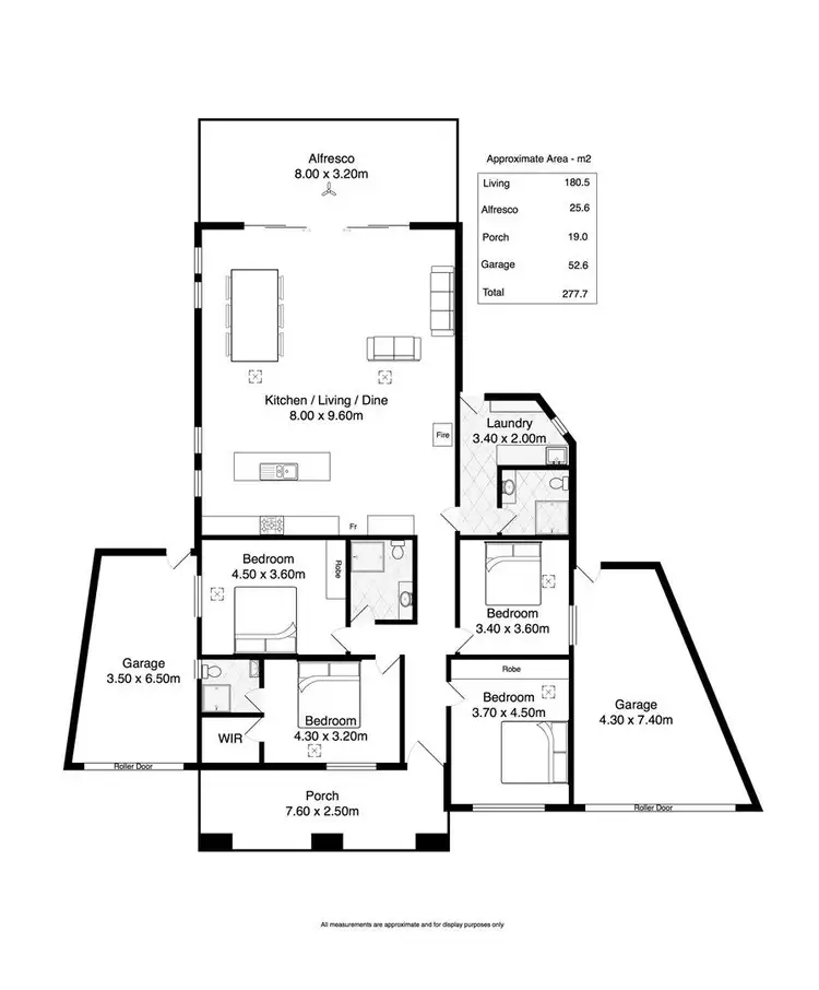 Floorplan of Homely house listing, 1 Kelmscott Street, Oaklands Park SA 5046