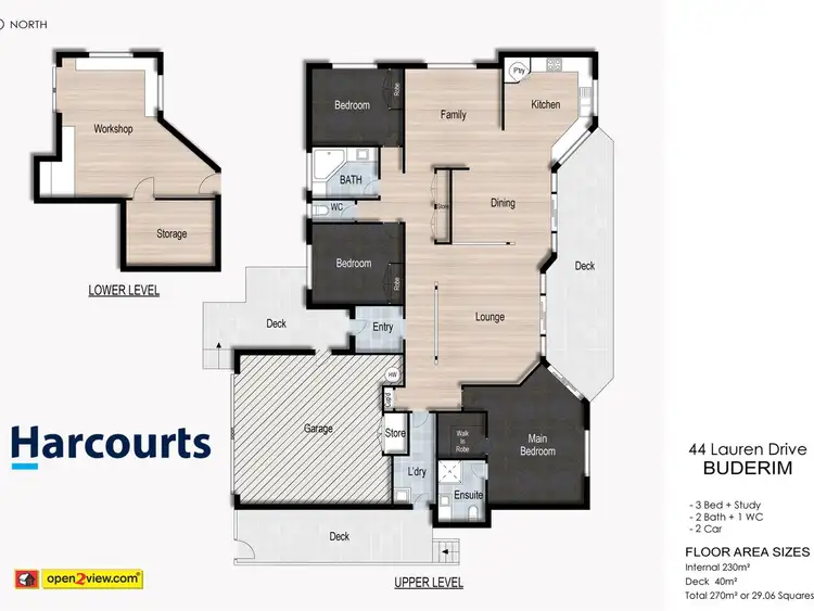 Floorplan of Homely house listing, 44 Lauren Drive, Buderim QLD 4556