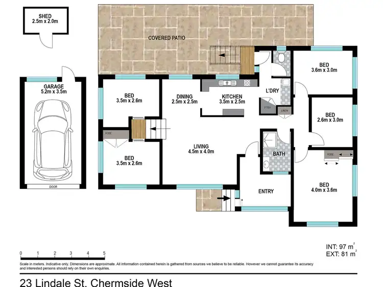 Floorplan of Homely house listing, 23 Lindale Street, Chermside West QLD 4032
