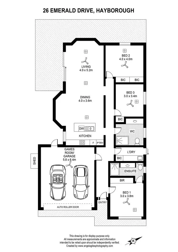 Floorplan of Homely house listing, 26 Emerald Drive, Hayborough SA 5211