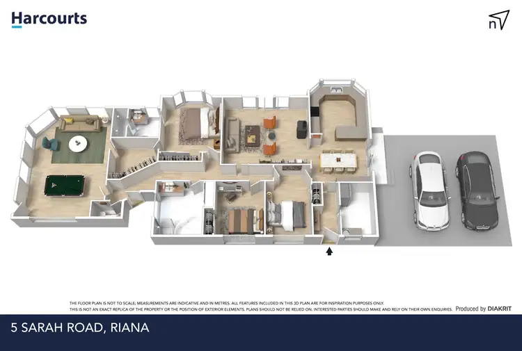 Floorplan of Homely house listing, 5 Sarah Road, Riana TAS 7316