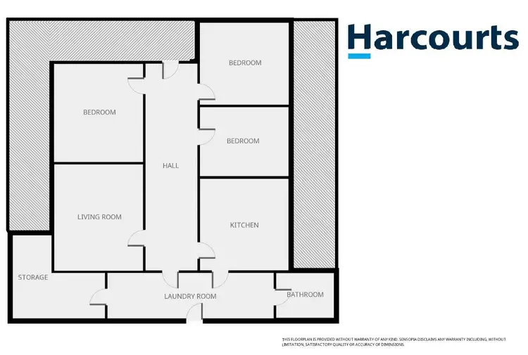 Floorplan of Homely house listing, 10 John Street, Jeparit VIC 3423