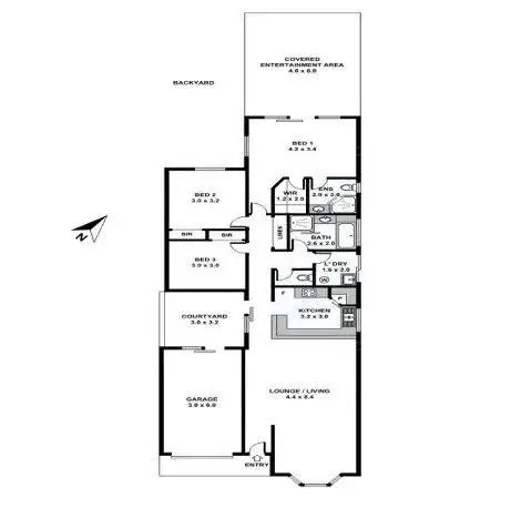 Floorplan of Homely house listing, 25 Cedar Street, Cannon Hill QLD 4170