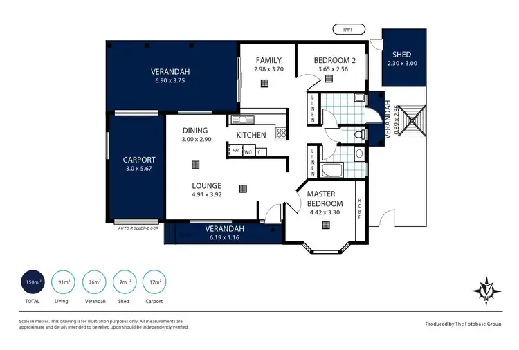 Floorplan of Homely house listing, 17/Rosetta Village 1 Maude Street, Encounter Bay SA 5211