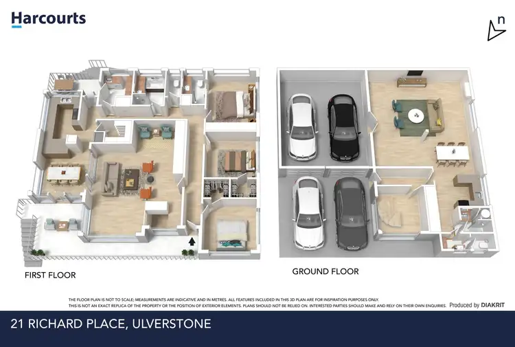 Floorplan of Homely house listing, 21 Richard Place, Ulverstone TAS 7315