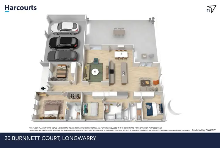 Floorplan of Homely house listing, 20 Burnnett Court, Longwarry VIC 3816