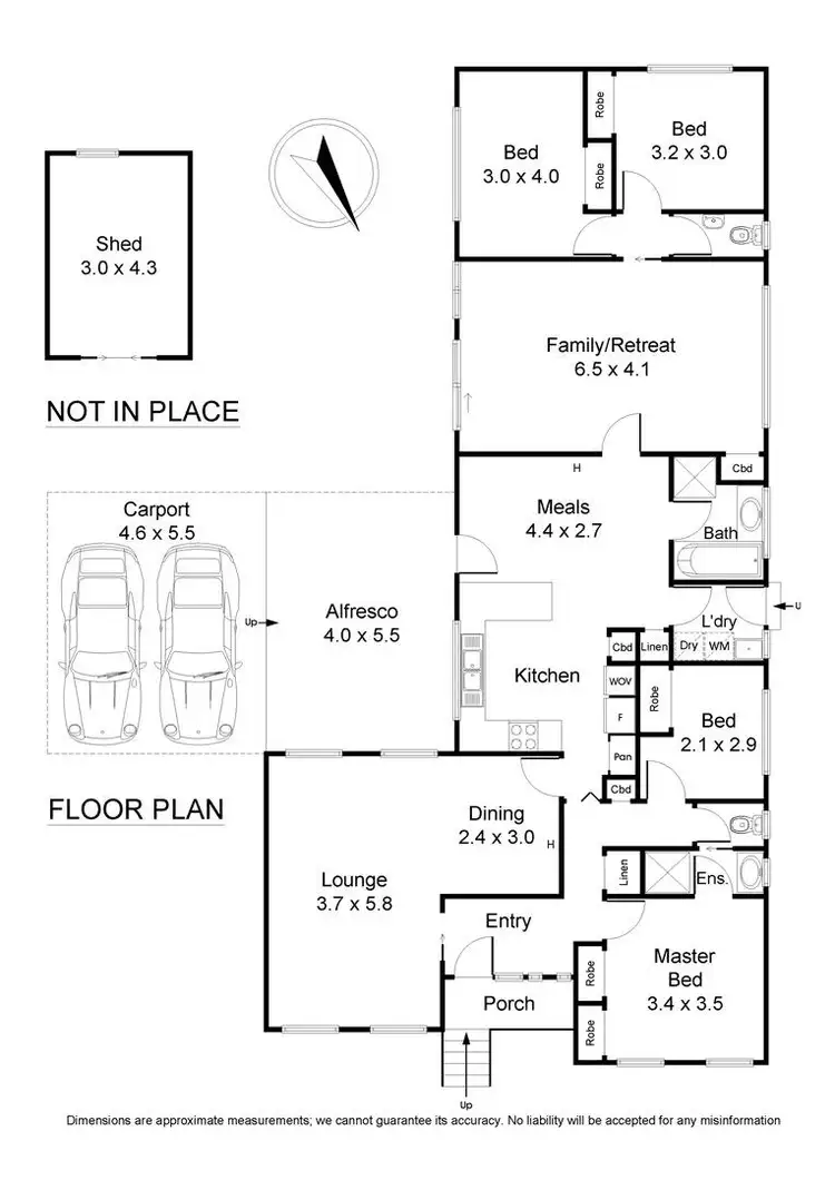 Floorplan of Homely house listing, 2 Swan Court, Wantirna VIC 3152