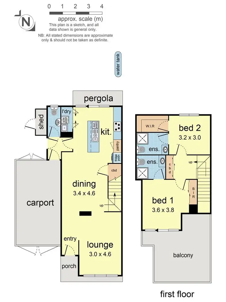 Floorplan of Homely house listing, 2a Bronhill Road, Ringwood East VIC 3135