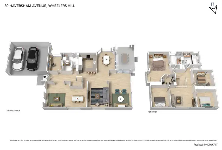 Floorplan of Homely house listing, 80 Haversham Avenue, Wheelers Hill VIC 3150