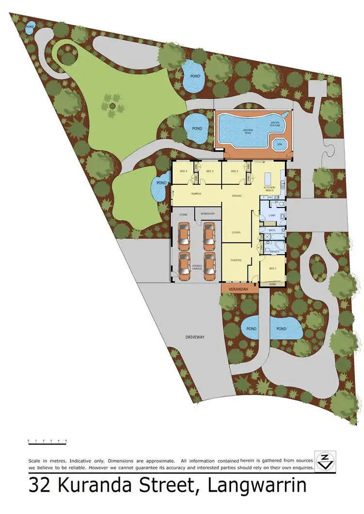 Floorplan of Homely house listing, 32 Kuranda St, Langwarrin VIC 3910