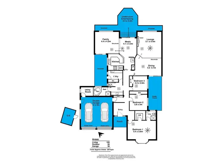 Floorplan of Homely house listing, 24 McDonald Grove, West Lakes SA 5021