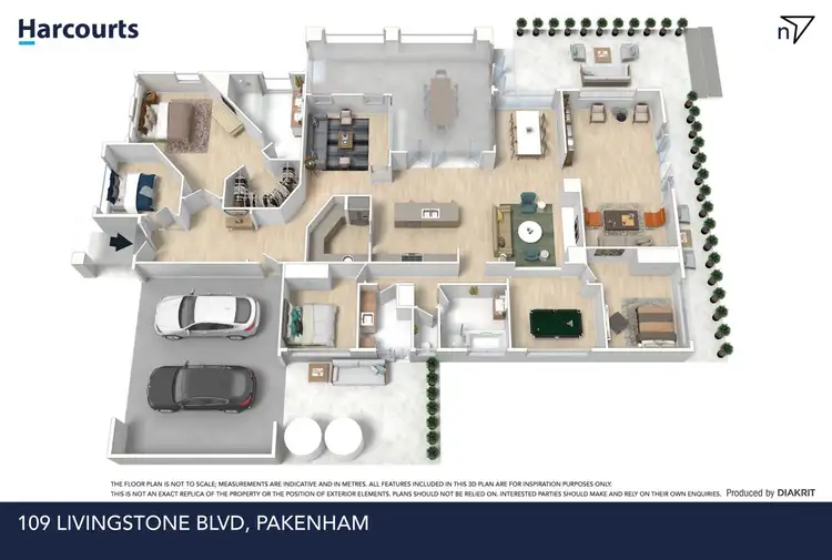 Floorplan of Homely house listing, 109 Livingstone Boulevard, Pakenham VIC 3810