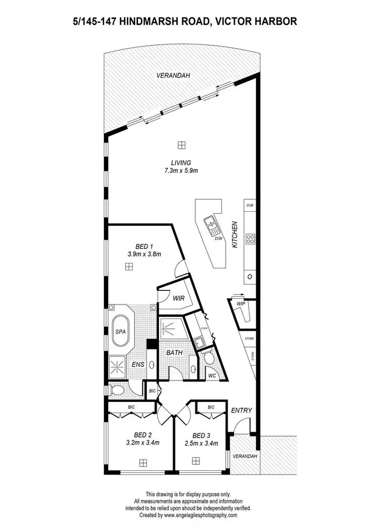 Floorplan of Homely apartment listing, 5/145 - 147 Hindmarsh Road, Victor Harbor SA 5211