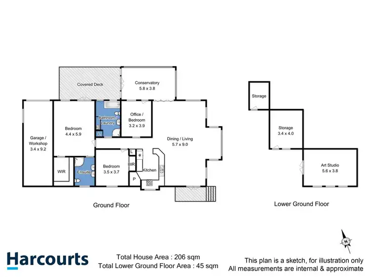 Floorplan of Homely house listing, 3202 Channel Highway, Woodbridge TAS 7162