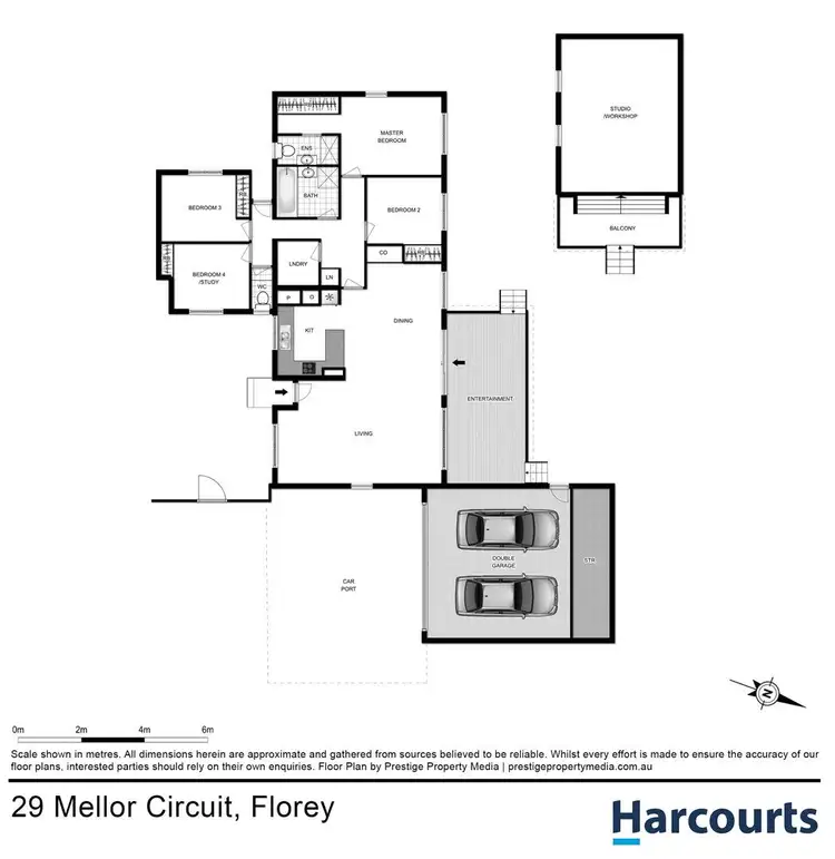 Floorplan of Homely house listing, 29 Mellor Cct, Florey ACT 2615