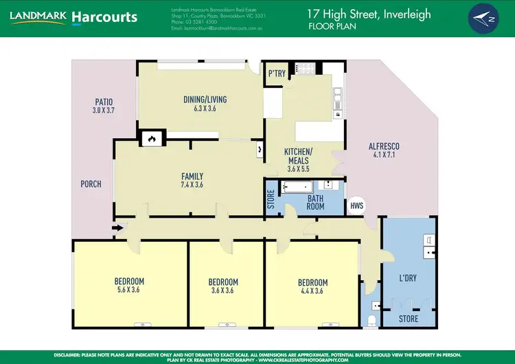 Floorplan of Homely house listing, 17 High Street, Inverleigh VIC 3321